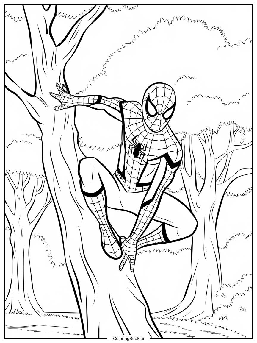 Spiderman Coloring Pages