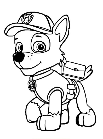 Paw Patrol Coloring Pages